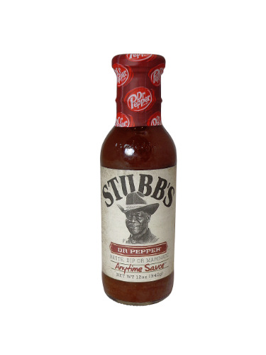 FRESH 12oz Stubb's Dr Pepper Anytime Marinade Sauce