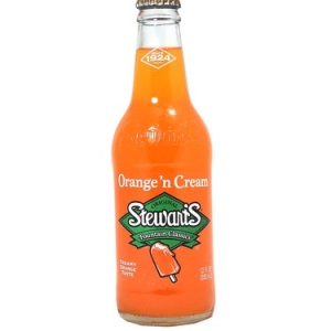 FRESH 12oz Stewart's Orange Cream Soda