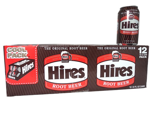 12 pack Hires Root Beer