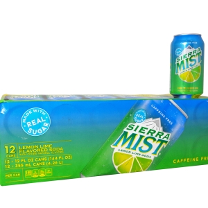 12 Pack Sierra Mist Lemon Lime