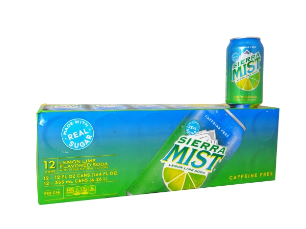 12 Pack Sierra Mist Lemon Lime