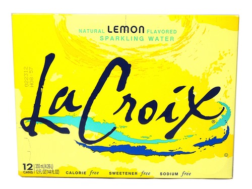 12 pack Lacroix Lemon