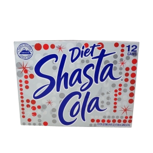 12 pack Diet Shasta Cola