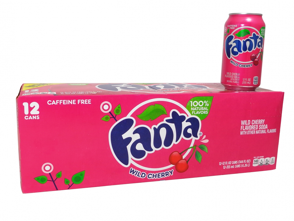 FRESH 12 Pk Fanta Wild Cherry soda - Soda Emporium