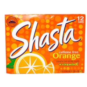 12 pack Shasta Orange