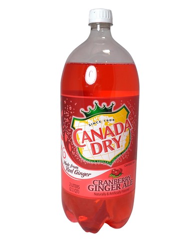 2 Liter Canada Dry Cranberry Ginger Ale