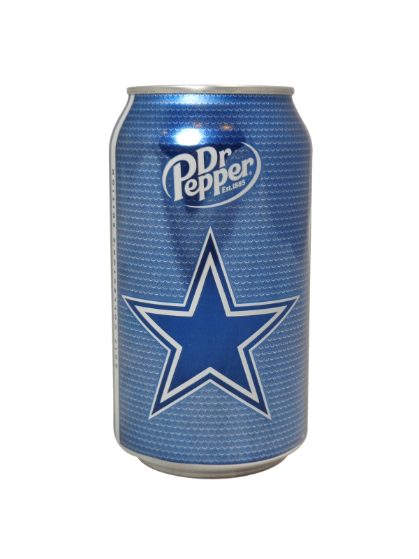 2017 Dallas Cowboys 12oz Dr Pepper