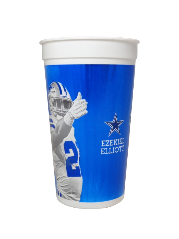 2017 Dallas Cowboys 7-11 Ezekiel Elliott Cup