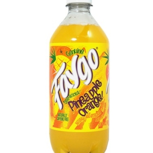FRESH 20oz Faygo Pineapple Orange soda