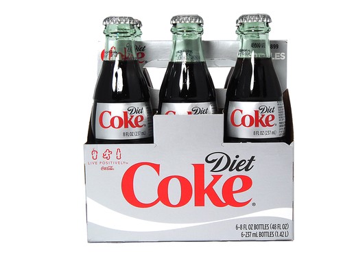 6 pack 8oz Diet Coke