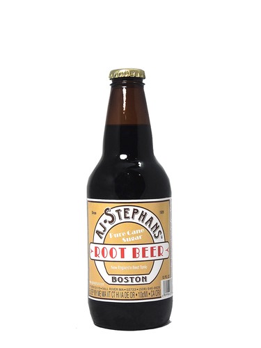 FRESH 12oz AJ Stephans Root Beer - Soda Emporium