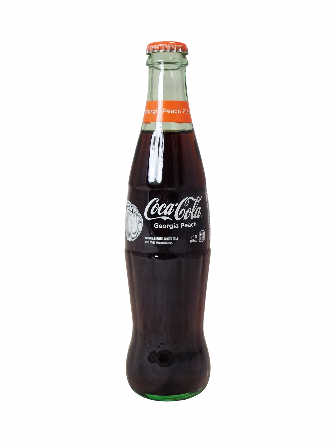 FRESH 12oz Coke Coca-Cola Peach - Soda Emporium