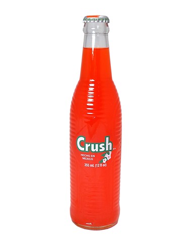 FRESH 12oz Mexican Sugar Orange Crush soda - Soda Emporium
