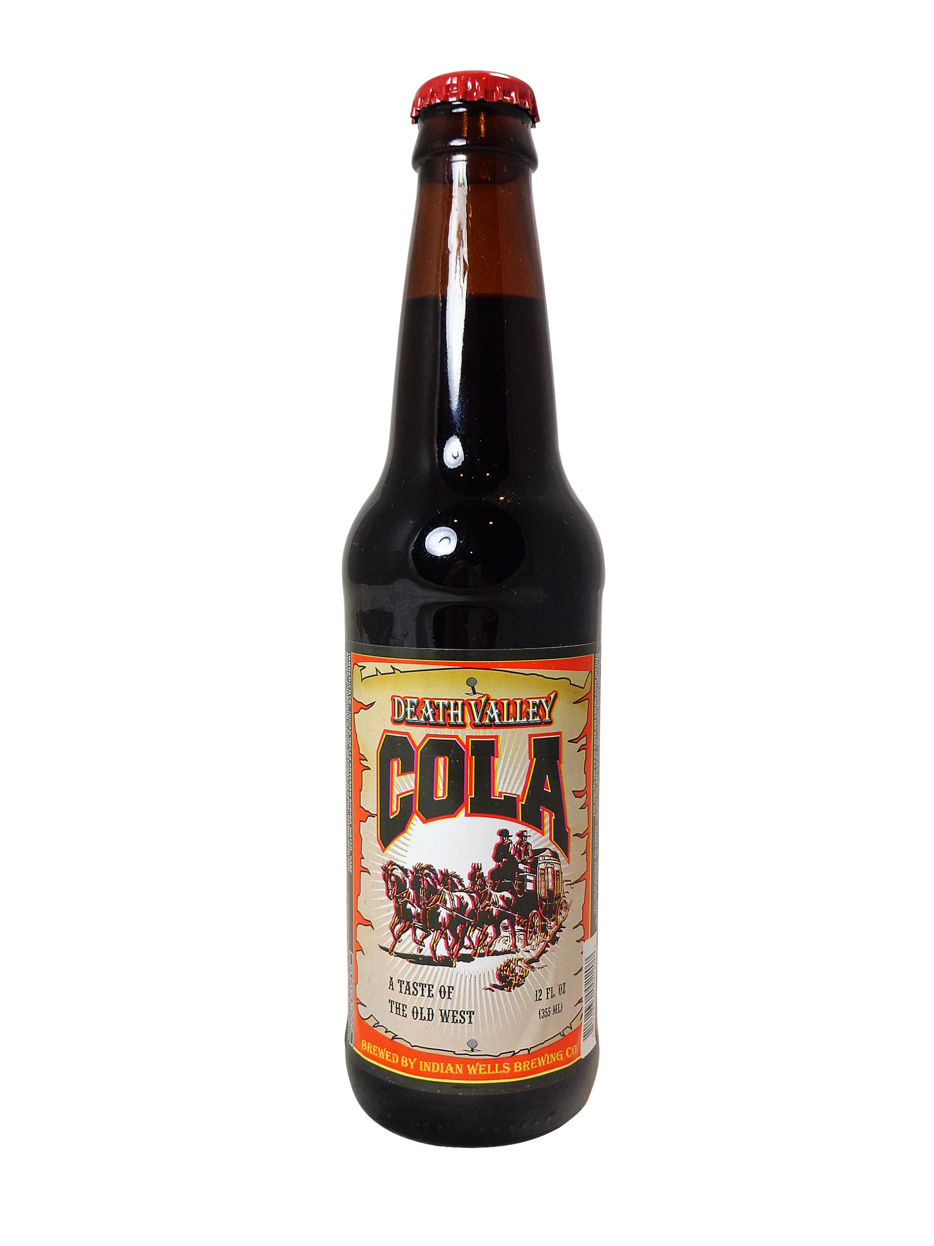 Fresh 12oz Death Valley Cola Soda Emporium