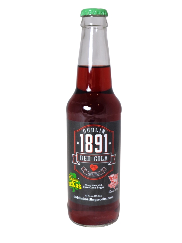 FRESH 12oz Dublin Bottling Works 1891 Red Cola