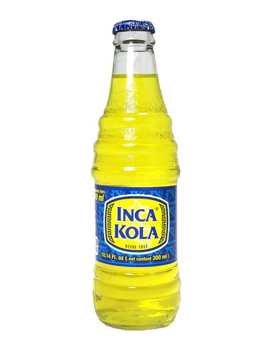 FRESH 10.14 oz bottles Inca Kola
