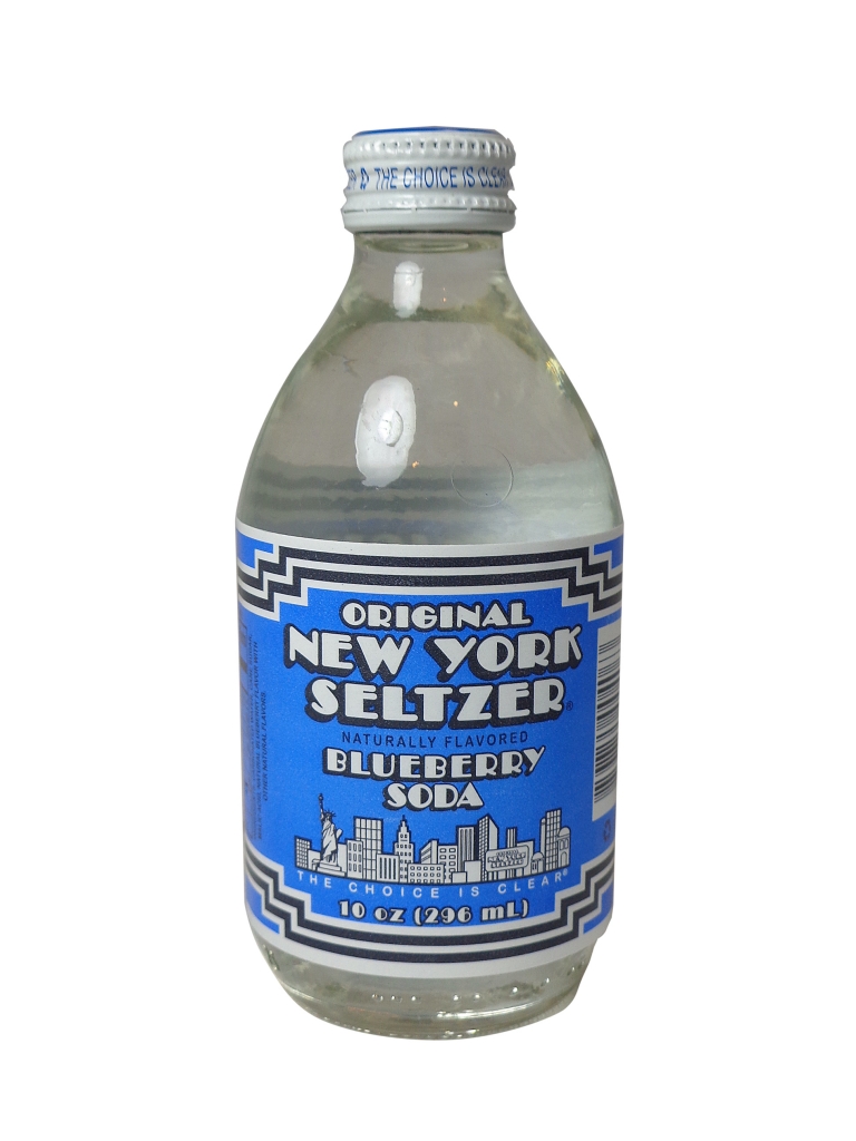 FRESH 10oz New York Seltzer Blueberry soda Soda Emporium