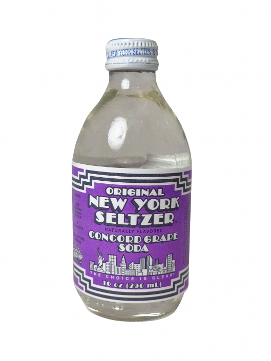 FRESH 10oz New York Seltzer Concord Grape Soda Emporium