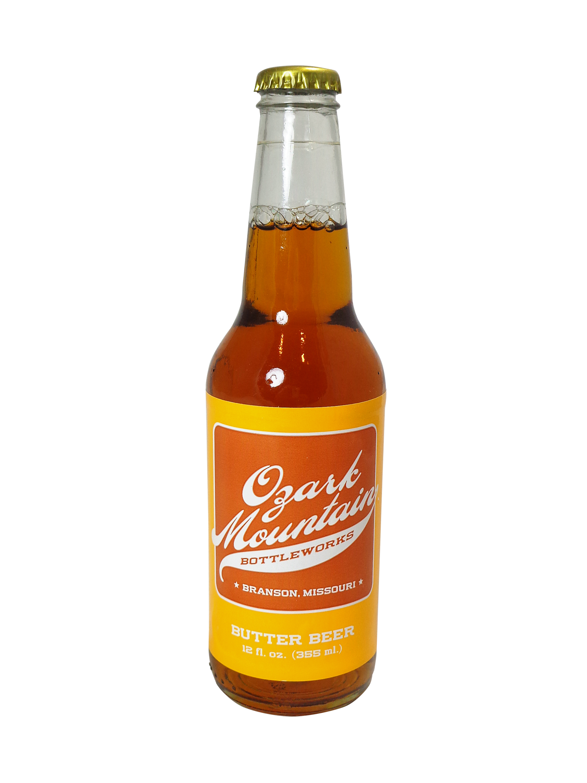 FRESH 12oz Ozark Mountain Bottleworks Butter Beer soda Soda Emporium