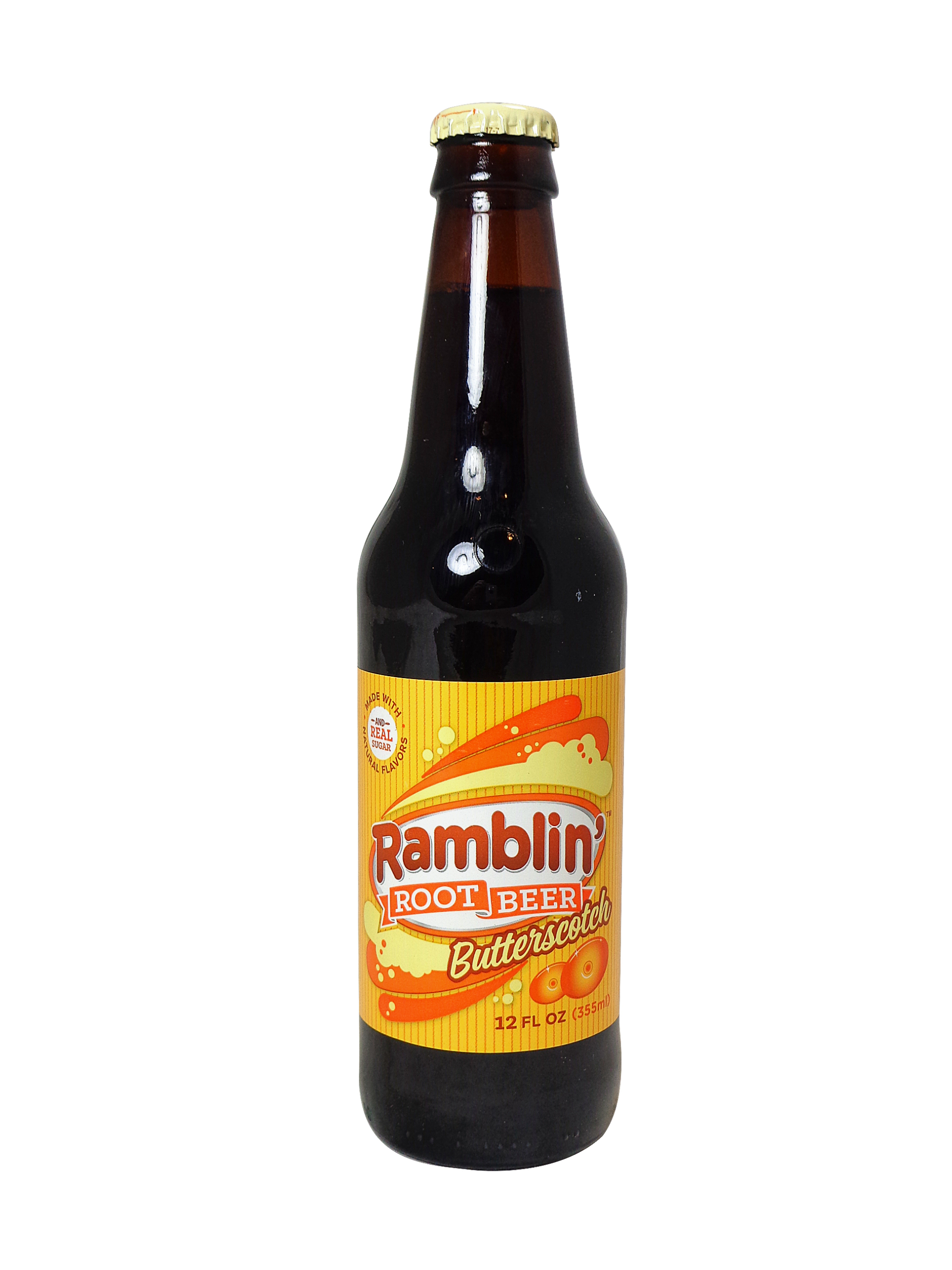 FRESH 12oz Ramblin’ Butterscotch Root Beer Soda Emporium