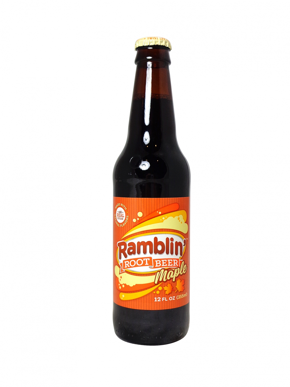 FRESH 12oz Ramblin Maple Root Beer - Soda Emporium