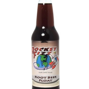 FRESH 12oz Rocket Fizz Root Beer Float soda