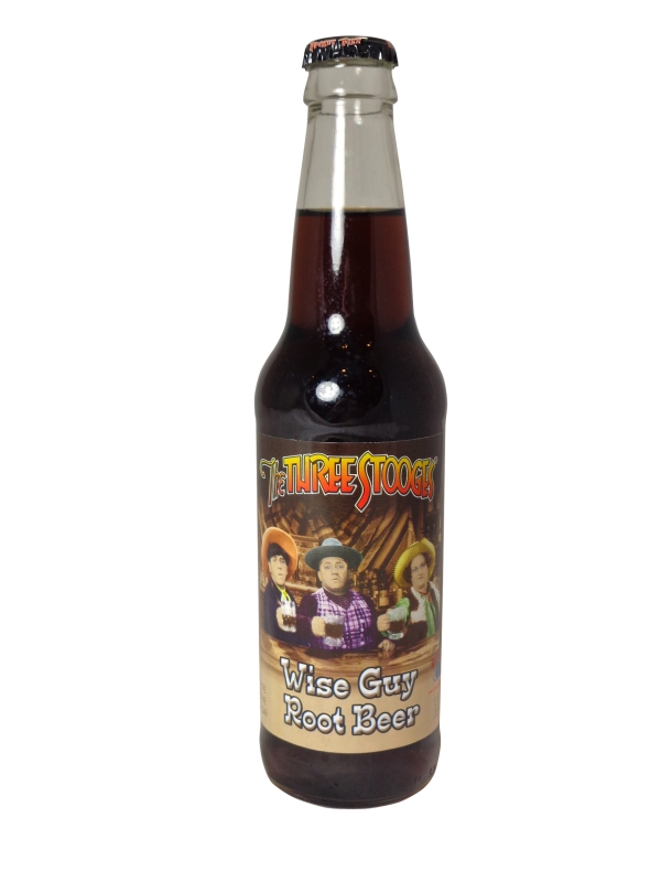 FRESH 12oz The Three Stooges Wise Guy Root Beer
