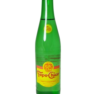 FRESH 12oz Topo Chico Twist of Grapefruit Sparkling Water