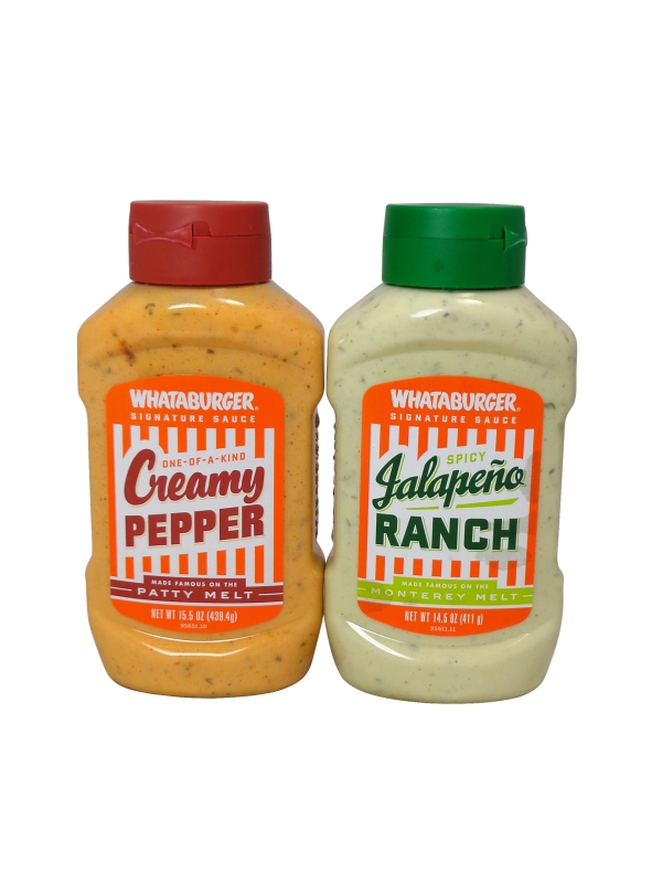 Whataburger Creamy Pepper & Jalapeno Sauce Variety Pack