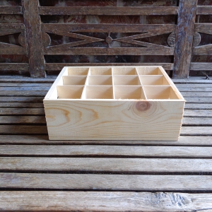 Custom 12 Soda Bottle Wood Crate