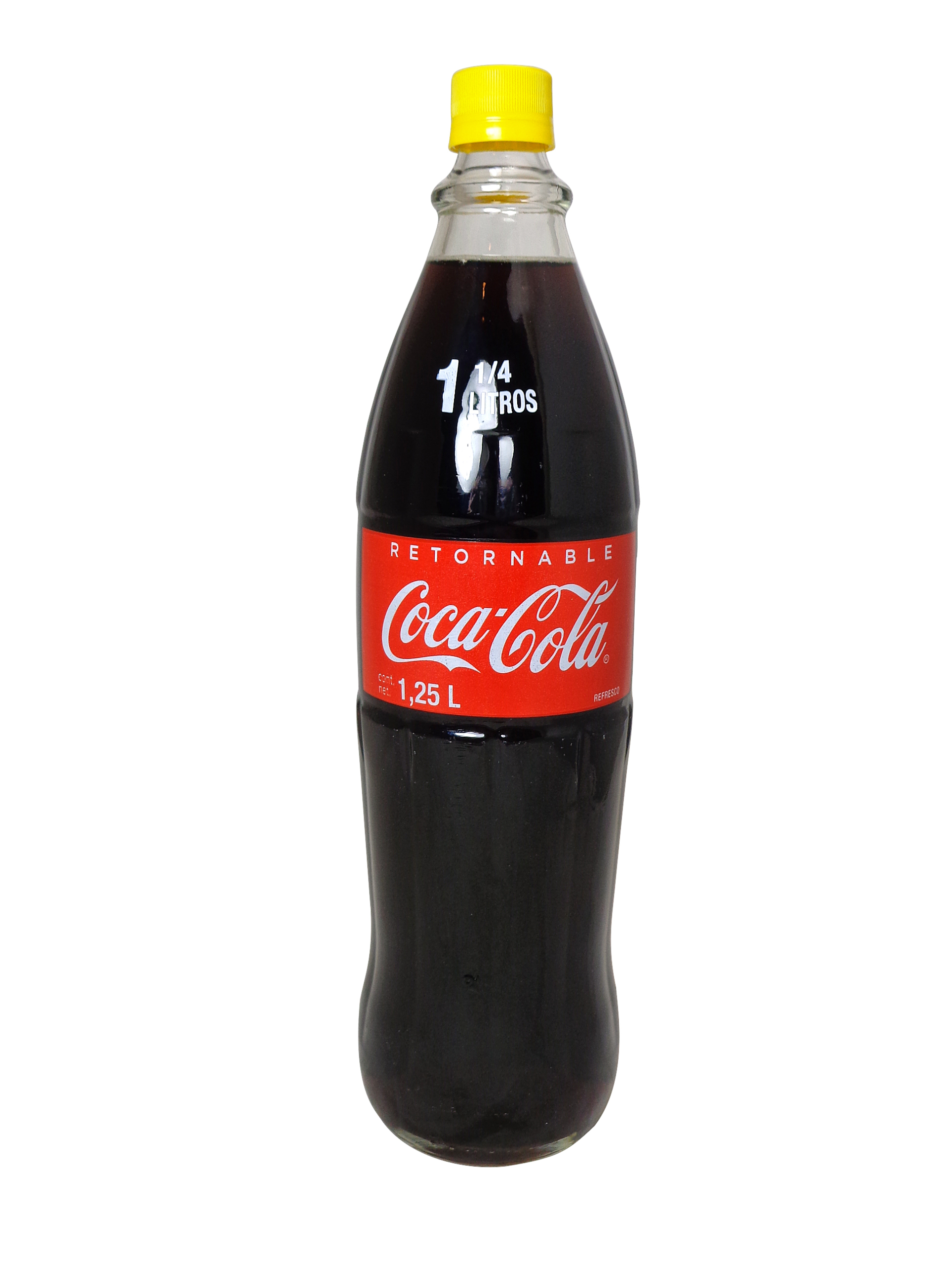 FRESH 1.25 Liter Mexican GLASS Coke Coca-Cola-VERY RARE!! - Soda Emporium