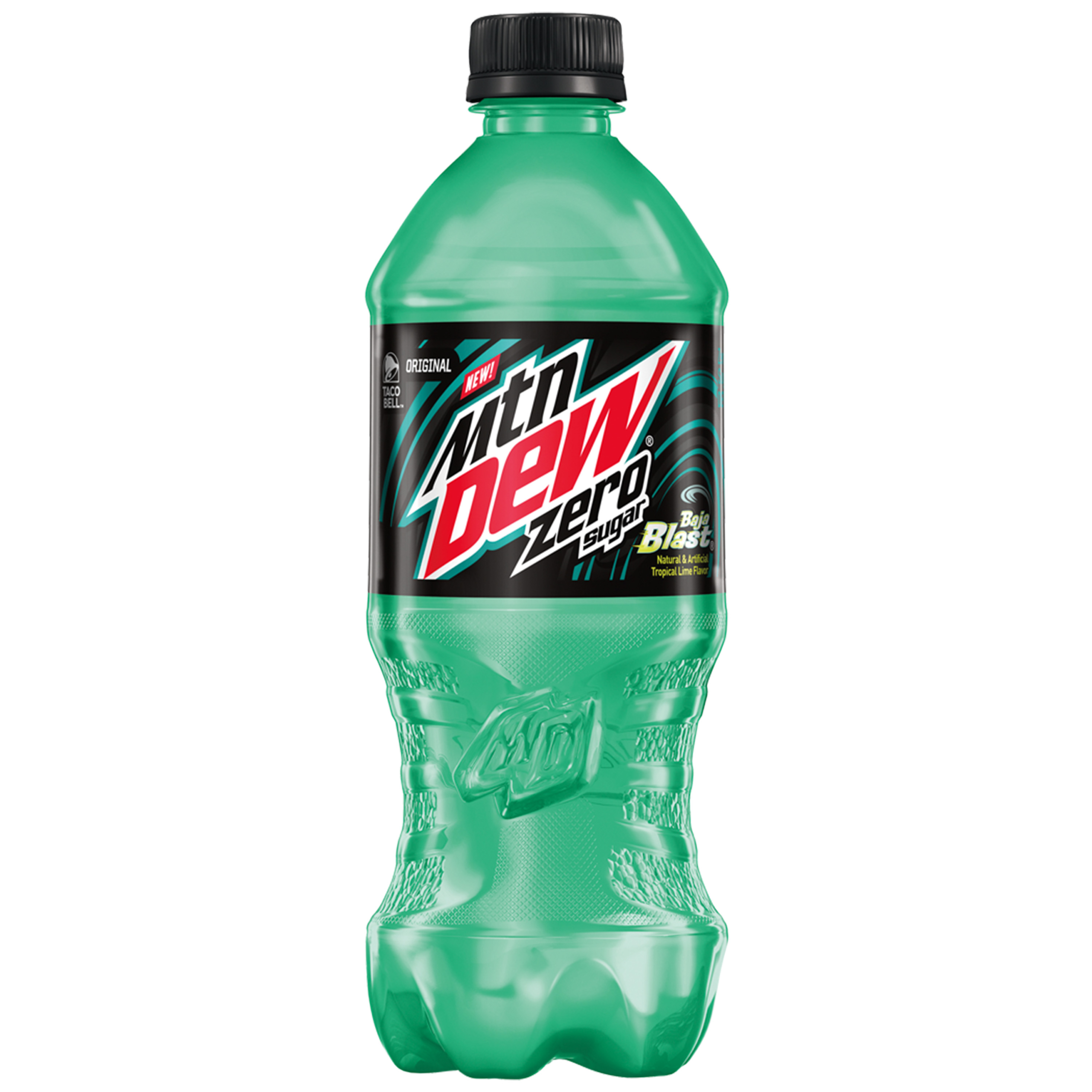 FRESH 20oz Bottles Mountain Dew Baja Blast Zero - Soda Emporium