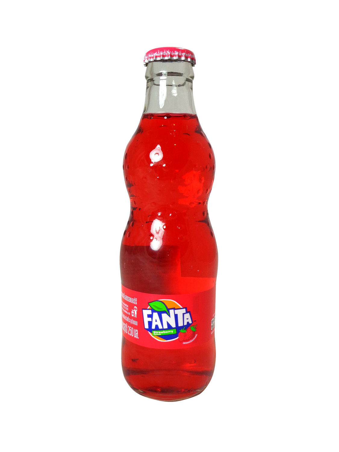 FRESH 250ml 8.5oz Fanta Strawberry soda from ThailandSUPER RARE!!!
