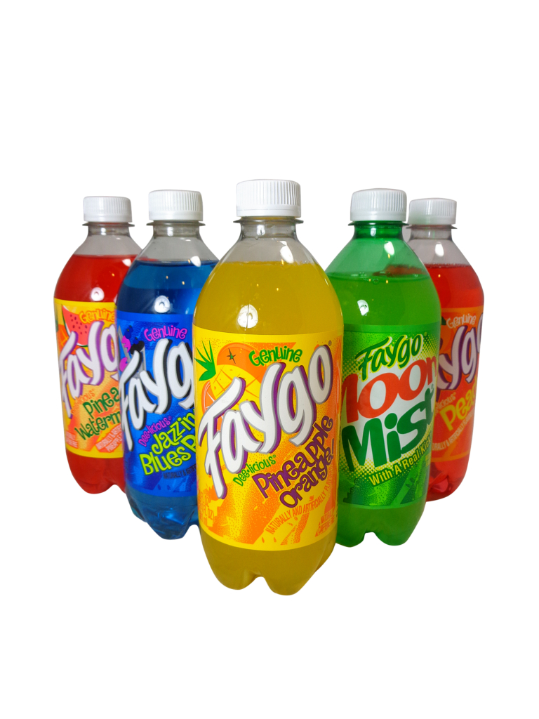 FRESH 20oz Faygo Soda Variety 5 Pack Soda Emporium