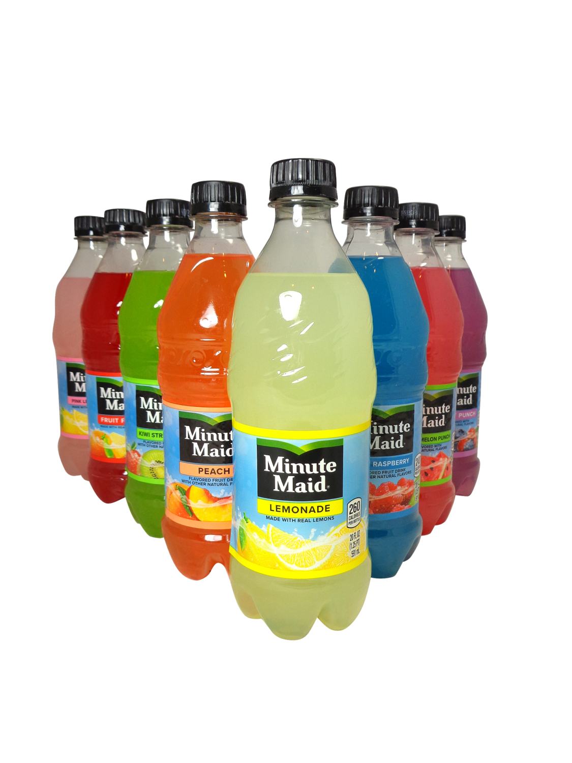 FRESH 8 Pk 20oz Minute Maid Variety Soda Emporium