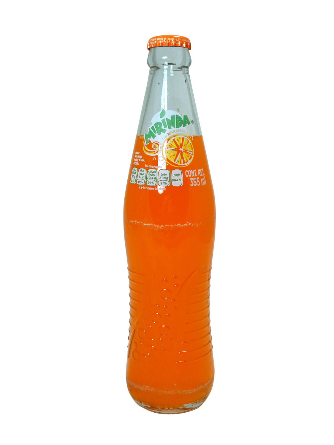 Fresh 12oz 355ml Mirinda Orange Soda Soda Emporium