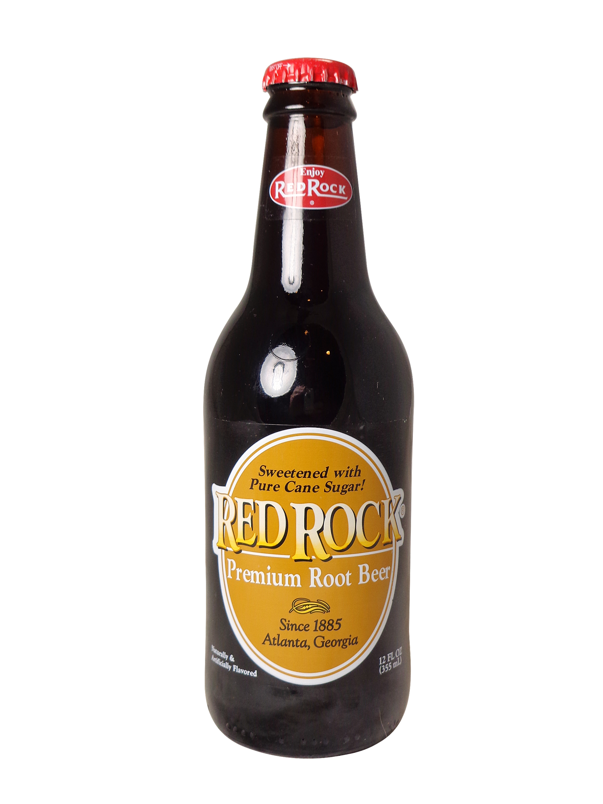 FRESH 12oz Red Rock Root Beer Soda Emporium