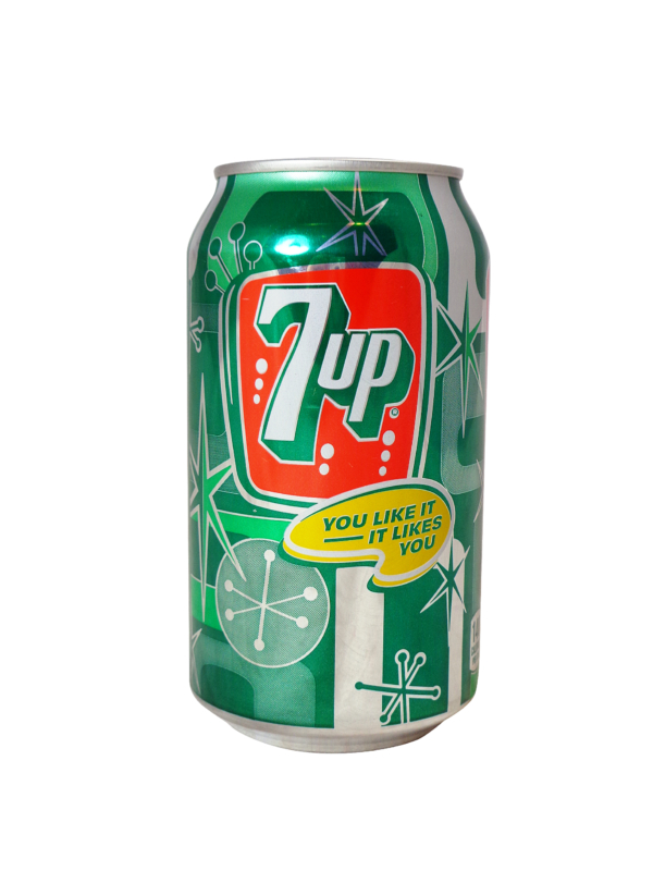 FRESH 12oz 7 Up "Celebrate the Decades" 1950s Collector can