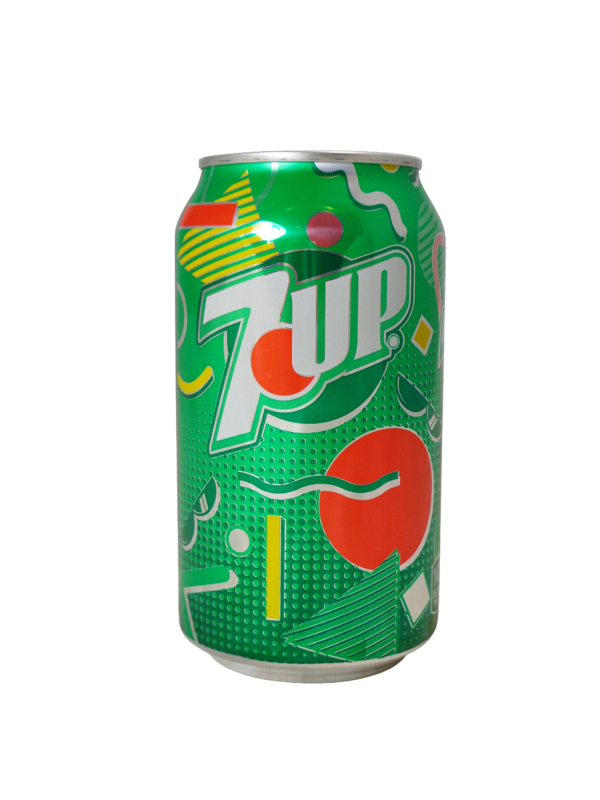 FRESH 12oz 7 Up "Celebrate the Decades" 1980s Collector can