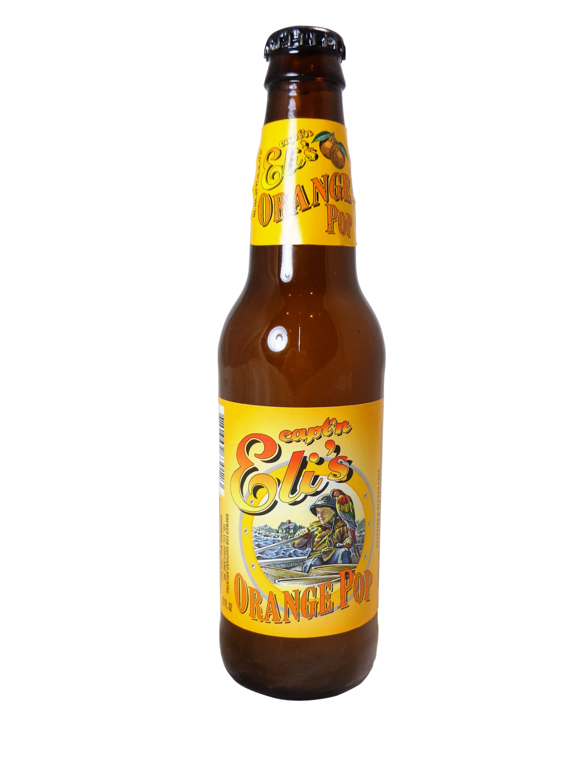 FRESH 12oz Capt'n Eli's Orange soda Soda Emporium