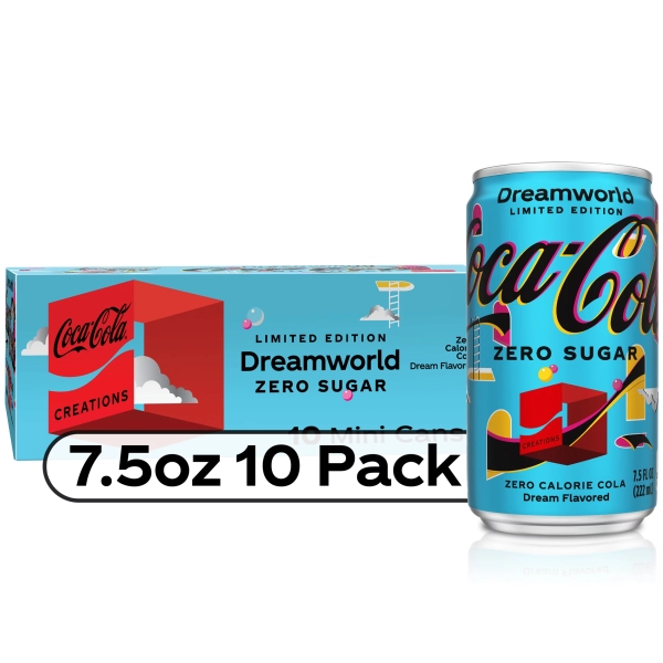 10 pack coke dreamworld zero