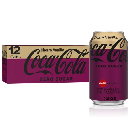 12 Pack Coke Cherry Vanilla Zero