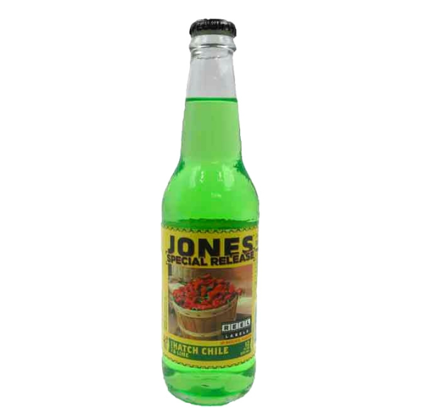 Fresh 12oz Jones Hatch Chile And Lime Soda Very Rare 2067