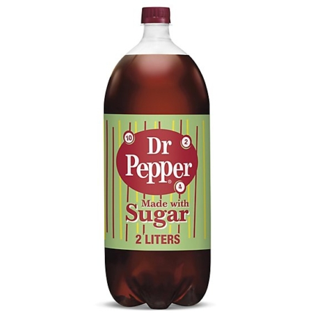 2 Liter Dr Pepper with Sugar