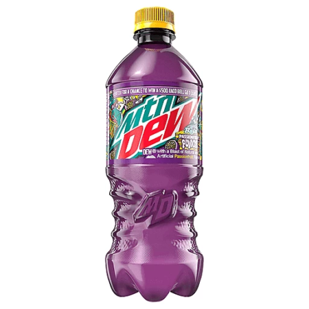 20oz Mountain Dew Passionfruit Punch