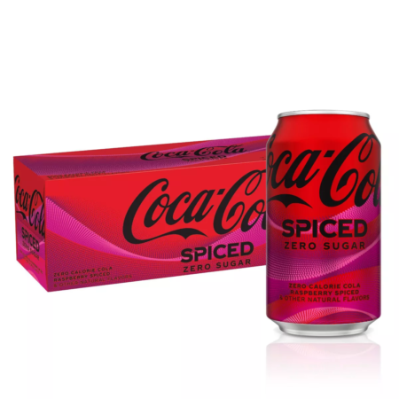 12 pack Coke Spiced Zero