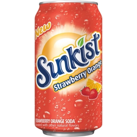 12 pack Sunkist Strawberry Orange
