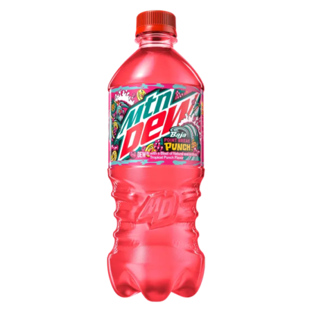 20oz Mountain Dew Baja Blast Punch