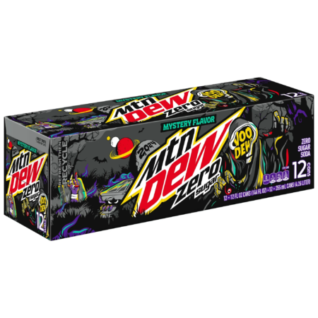 12 pack Mountain Dew Voo Dew Zero 2024