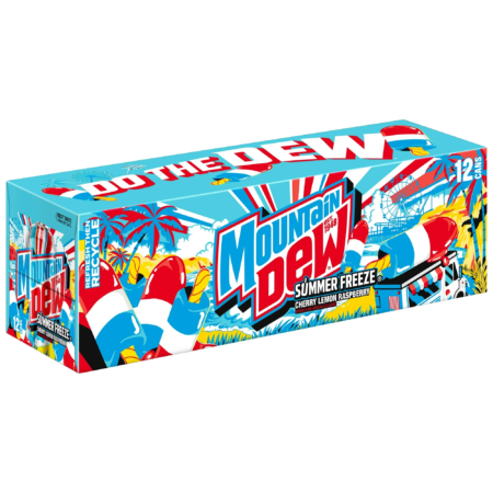 12 pack Mountain Dew Summer Freeze